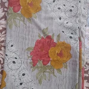 Pretty Roses Chiffon Saree