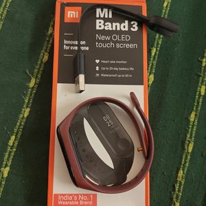 Original Mi Band 3 Device And Charger (No Strap)