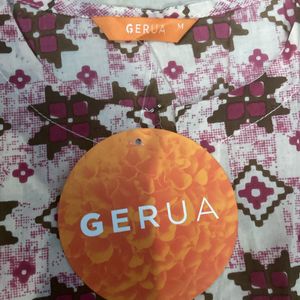 Gerua New  Plazzo Kurti Set