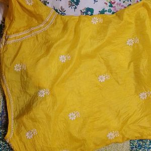 Short Anarkali Straight Kurti