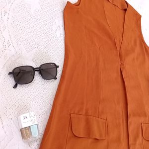 Marie Claire Rusty Sleeveless Long Shrug(Women's)