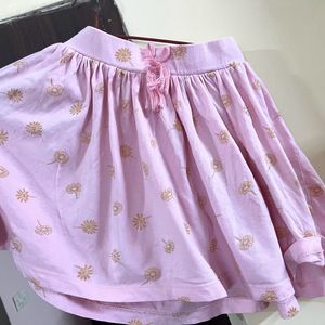 Girls Skirt Top-Ajio