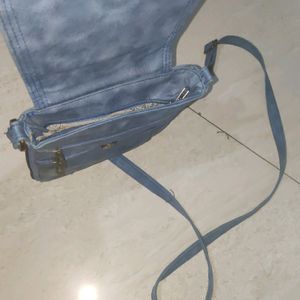 Blue Sling Bag