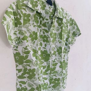 Green Top/shirt For Women