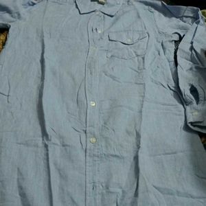 Sky Blue Long Shirt Fir Women