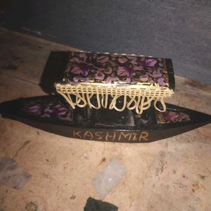 Kashmir Wooden Boat Showpiece