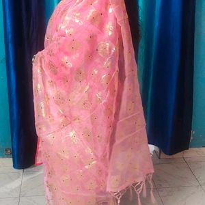 Pink Dupatta