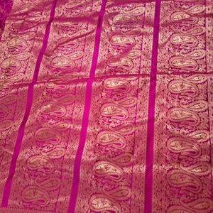 Festive Pink Saree