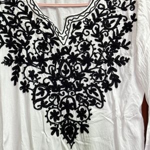 Cotton Chikankari Kurta