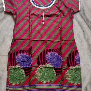 Cotton print Short Kurti