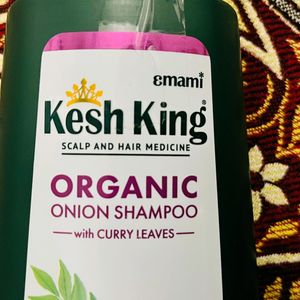 600ml Seal Pack Unused KESH KING ONION Hair Fall