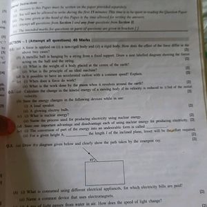 PHYSICS Practice Material For Class 10