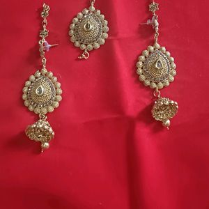 Golden Bridal jewellery Set