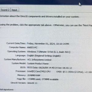 Desktop Hcl Cpu