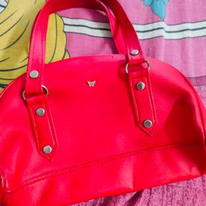 Red Hand Bag