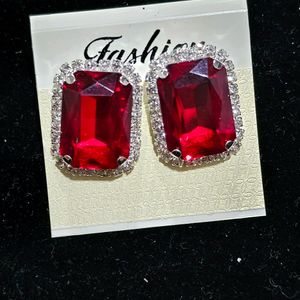 Red Rambo Stone Studs