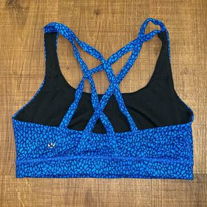 Blue Sports Bra