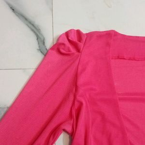 Pink Shrug