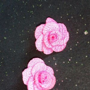 Beautiful Rose Ear Studs