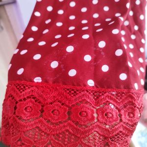 Women Red Frock