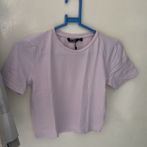 Pink Crop Top -zudio Size m