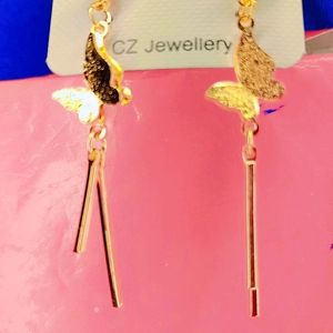 Butterfly Long Earrings