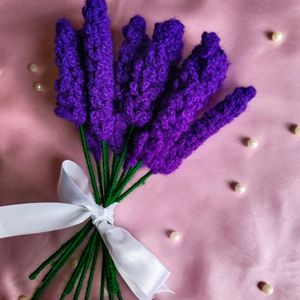 Set Of 4 Crochet Lavenders With Surprise Freebie