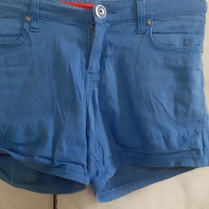 Women's Cotton Denim Designs short