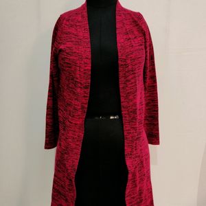 Women Red Shrug | Bust 40 | Length 30