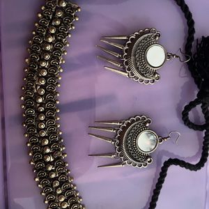 Choker Set With Earings