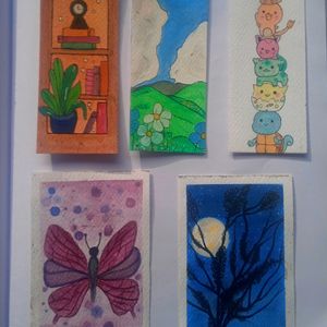 Boomark Painting Bookmarks