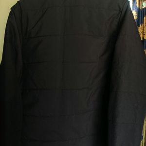 Men Warm Bomber Jacket In Very Good Condition