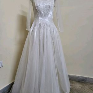 Off White Gown