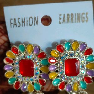 Multicolored Earrings