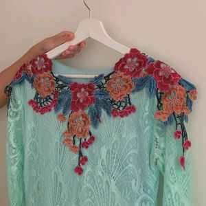 Embroidery Kurtha With Dupatta