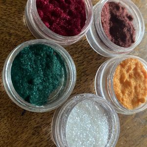 Velvet And Sparkle Powder For Nail Art