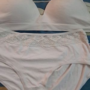 Combo Of Four  Imported Fabric Bra N Panty  Hnm