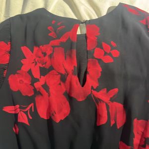 Modest Floral Gothic Dress