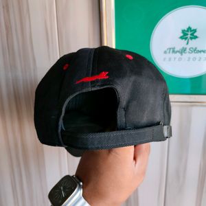 Black Imported Cap