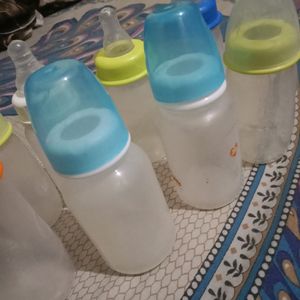 8 Milk Bottles