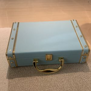 Lovely Blue Suitcase For Gifting