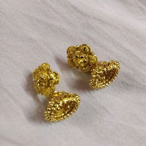 Gold Color Earring