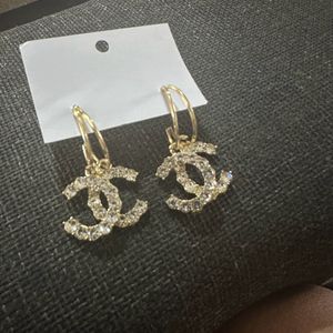 Chanel Inspired Earrings