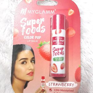 MyGlamm Superfood Color Pop Lip Balm Pack of 2