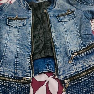 Stylist Denim Jacket For Girls