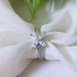 OFFERPure Silver Sterling Solitaire Ring Collectio