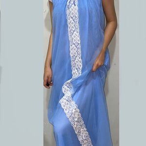 Women Blue Stunning Nightdress