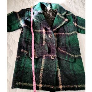 Sale❗Green Checked Coat