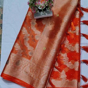 Organza Saree