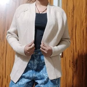 Nude Winter Knitted Shrug